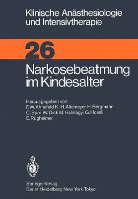 Produktbild von Narkosebeatmung im Kindesalter