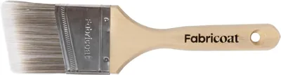 Immagine prodotto di Pennello Fabricoat da 60 mm – pennello angolato con setole rigide – pennello robusto con manico in legno