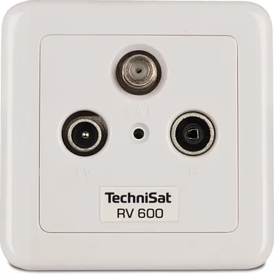 Immagine prodotto di TechniSat RV 600-10 Presa passante 10 dB Accessori per il montaggio in superficie