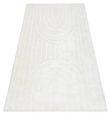 Image de Tapis moderne MODE 8494 géométrique crème beige 160x220 cm
