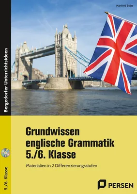 Produktbild von Grundwissen englische Grammatik - 5./6. Klasse
