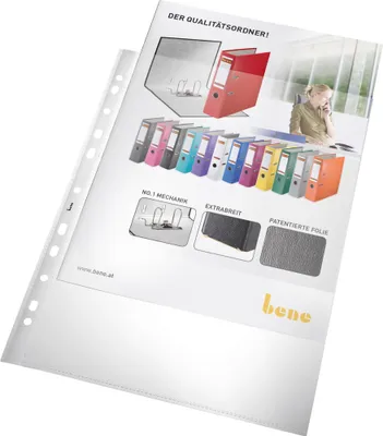 Produktbild von Sichthülle 206825WS DIN A4 100mic PP transparent 25 Stück Packung mit 15 Stück