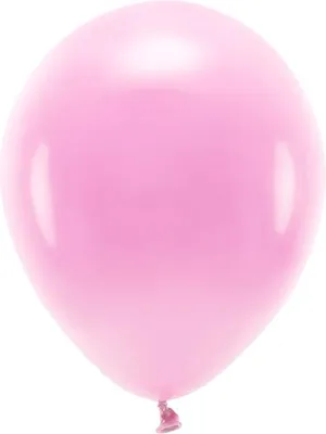 Produktbild von Öko-Luftballons 30cm Pastell, Pink (1 Packung / 10 Stück)
