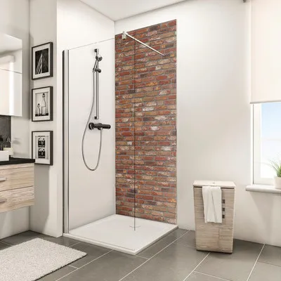 Produktbild von Duschrückwand SCHULTE DecoDesign ExpressPlus Mauerstein 210 x 100 cm EP1901021 624