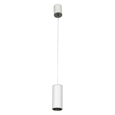 Zdjęcie produktu dla Lampa wisząca Italux Moldes LED nowoczesna biała HL7719/12W 3000K WH+GR