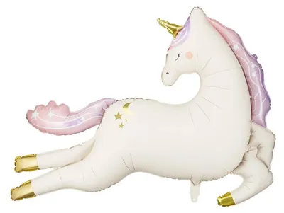Image de Ballon de baudruche Licorne, Licorne, 113x83 cm