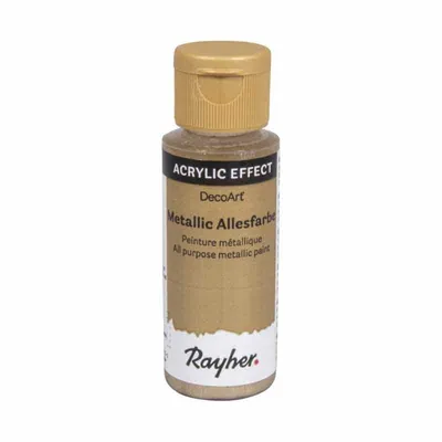 Produktbild von Metallic-Allzweck-Acrylfarbe – Hellorange