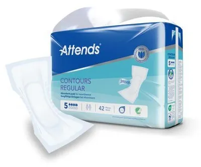 Produktbild von Attends Contours Regular 5 Vorlage, 42 Stück