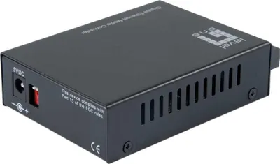 Produktbild von LevelOne GVT-2001, 1000 Mbit/s, 10Base-T, 100Base-TX, 1000Base-T, 1000Base-LX, 1000Base-SX, IEEE 802.3, IEEE 802.3ab, IEEE 802.3u, IEEE 802.3x, IEEE 802.3z, Gigabit Ethernet, 10,100,1000 Mbit/s