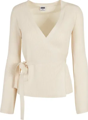 Image de Urban Classics Ladies - Cardigan enveloppé en tricot côtelé - 3XL
