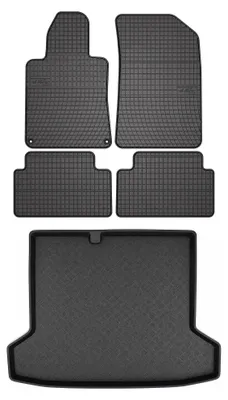 Immagine prodotto di Tappetini gomma SolidPRO + bagagliaio per Peugeot 508 I 2010-2018 5 pezzi