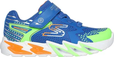 Produktbild von Skechers Flex-Glow Bolt Royal / Lime, Orange, And Silver Größe EU 31