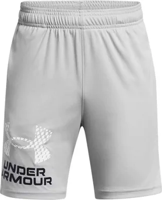 Produktbild von Under Armour Ua Tech Logo Shorts-Grau 1383333-011__YSM