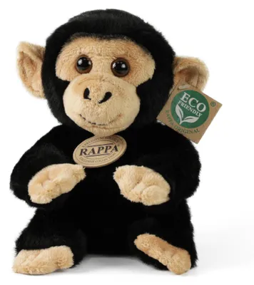 Produktbild von Rappa Plüsch Schimpanse Kuscheltier 18 cm umweltfreundliches Spielzeug