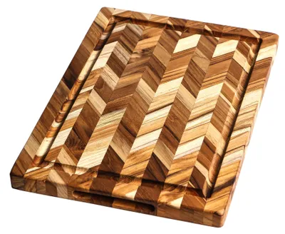 Immagine prodotto di Tagliere in legno di teak 36x25x2,5 cm