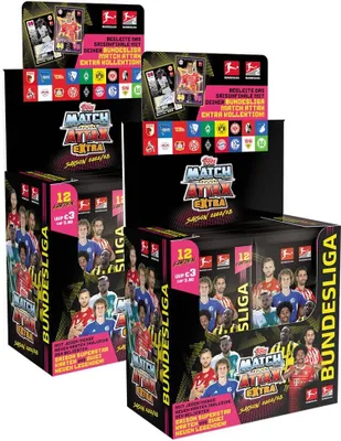 Produktbild von Topps Match Attax EXTRA 2022/23 - 2 Display (48 Booster)
