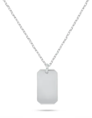 Produktbild von Silberne Halskette Dog tag NCL201W ( Kette, Anhä nger)