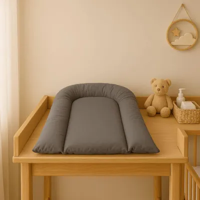 Immagine prodotto di Tavola imbottita con bordi rialzati, dimensioni 70 x 45 cm, lavabile e impermeabile, per neonati