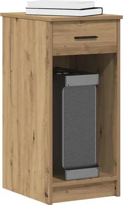 Produktbild von Möbel Computerschrank mit Schublade Artisan-Eiche 35x45x77 cm - Schreibtische &57845