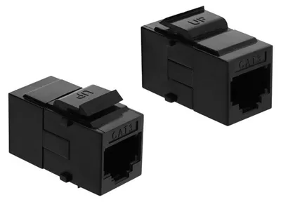 Obrázok produktu pre DeLOCK 91378, Plochý, Čierna, RJ-12, RJ-12, Samica, Samica
