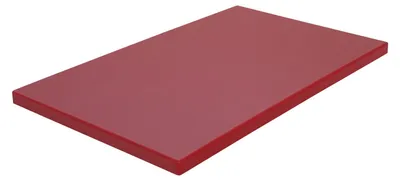 Zdjęcie produktu dla Deska do krojenia GN 1/1 z nóżkami, czerwona