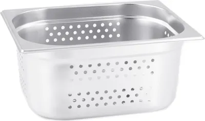 Produktbild von GN Behälter Gastronorm 1/2 150 mm gelocht/perforiert aus Edelstahl GVK ECO
