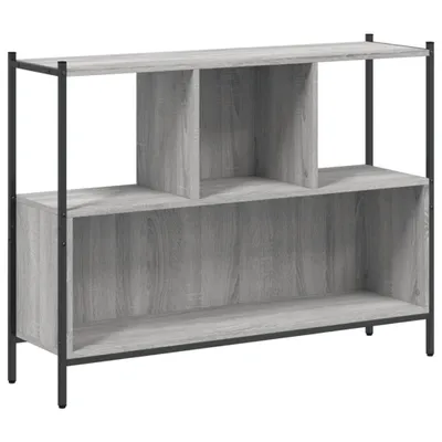 Produktbild von Bücherregal Grau Sonoma 102x28x77,5 cm Holzwerkstoff