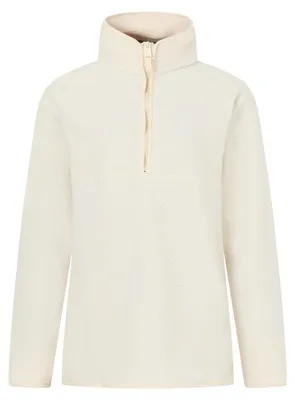 Immagine prodotto di Giacca sportiva "Frankie" in pile per donna, con zip parziale, in morbido pile RG13441 (taglia 36 italiana), colore giallo vaniglia chiaro