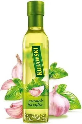 Obrázok produktu pre Kujawský repkový olej s oreganom, paradajkami a cibuľou, 250 ml