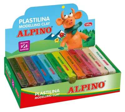 Immagine prodotto di Argilla per progetti creativi, 12 pezzi in diversi colori