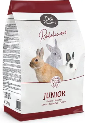 Obrázok produktu pre Deli Nature Rodelicious Junior Králiky - zmes pre mladé králiky 2,5kg Deli Nature
