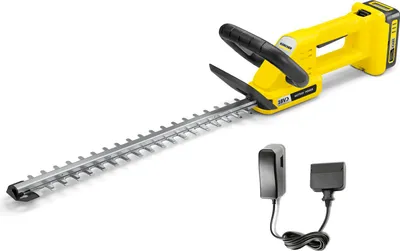 Produktbild von Kärcher Heckenschere HGE 2-18 Battery Set, 18V, 45cm Schnittlänge, inkl. Akku/Lader