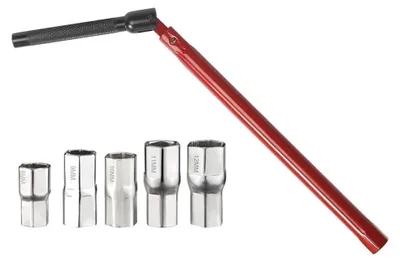 Obrázek produktu pro Klíč na trubky, univerzální nástroj, sada 6 kusů, 8-13 mm, pro instalatérské práce