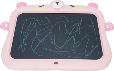 Obrázok produktu pre LCD grafický tablet pre deti, vzdelávacia hračka, prenosná elektronická tabuľa s perom, chlapci a dievčatá, ružová