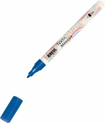 Produktbild von KREUL Textil Marker fine Blau 4000798906689