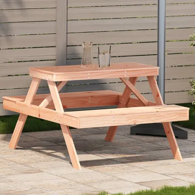 Produktbild von CLORIS Picknicktisch 105x134x75 cm Massivholz Douglasie 832570