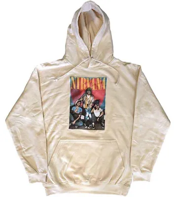 Imagen del producto de Gorra tipo "trapper" de Nirvana con logo de mono, color arena. Sudadera