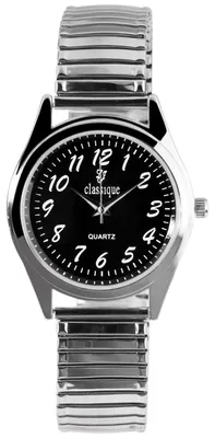 Produktbild von Herrenuhr Edelstahl CL0001 Mineralglas
