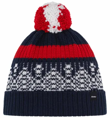 Produktbild von Eisbär Strickmütze Norrak mit Bommel, Farbe:Dunkelblau