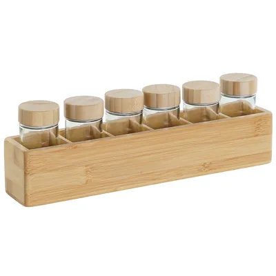 Obrázek produktu pro Sada kořenek DKD Home Decor 32,5 x 6,5 x 6,5 cm