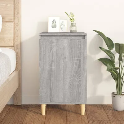 Produktbild von vidaXL Nachttisch Grau Sonoma 40x35x70 cm Holzwerkstoff