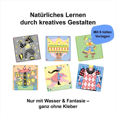 Immagine prodotto di PlayMais artigianato creatività set Mosaico 2300 Principessa da 3 anni 160968