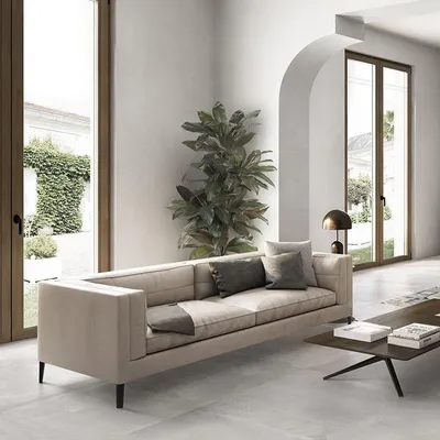 Produktbild von CASA39 Fliesen Betonoptik Grau 60x120 cm Emil Ceramica Be-Square
