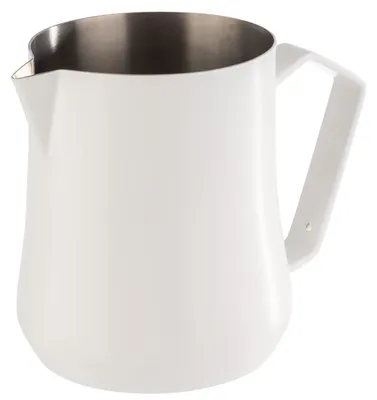 Milch-/Universalkanne Edelstahl weiß 0,75 l