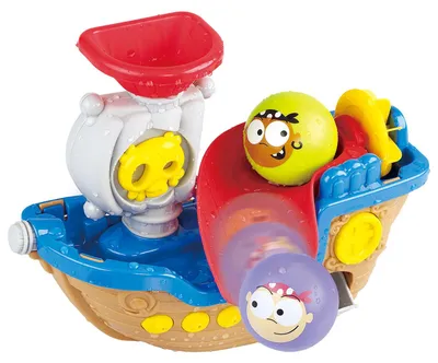 Image de Playgo Bateau de bain avec toboggan