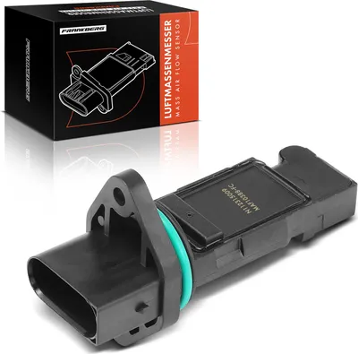 Image de Frankberg 1x Débitmètre d'air pour BMW E81 E87 E88 E36 E46 E90 E91 E39 E38 E83 E53 E36 E85 Mercedes-Benz CL203 S202 S203