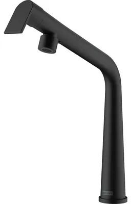 Produktbild von Franke Messing Hochdruck Armatur, Wasserhahn Icon L Festauslauf Black matt Obenbedienung 115.0625.187 - inkl.