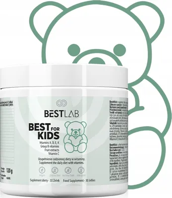Produktbild von Best Lab Bestforkids Vitamine Für Kinder 30 Gele