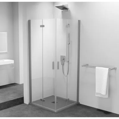 Productafbeelding van Polysan ZOOM Rechthoekige douchecabine, 700x800 mm, hoekinstap