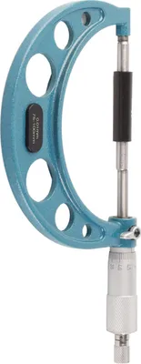 Produktbild von Außenmikrometer Edelstahl hohe Genauigkeit Dicke Messwerkzeug mit Schraubenschlüssel 0.01mm75-100mm